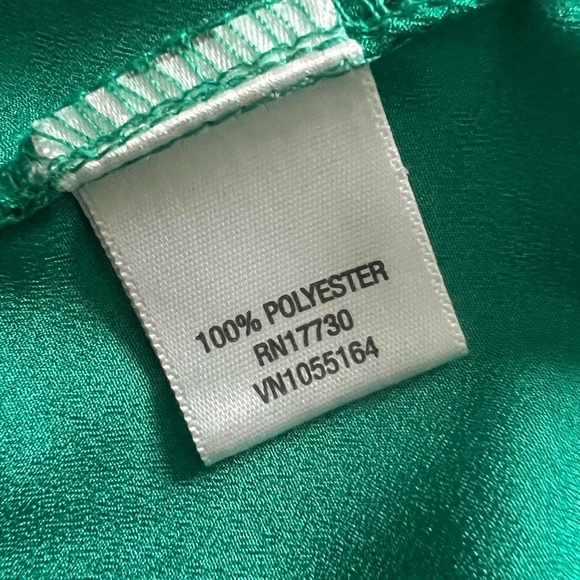 Merona Teal Scoop Neck Peplum Sleeve Tunic Size XS - Picture 2 of 5